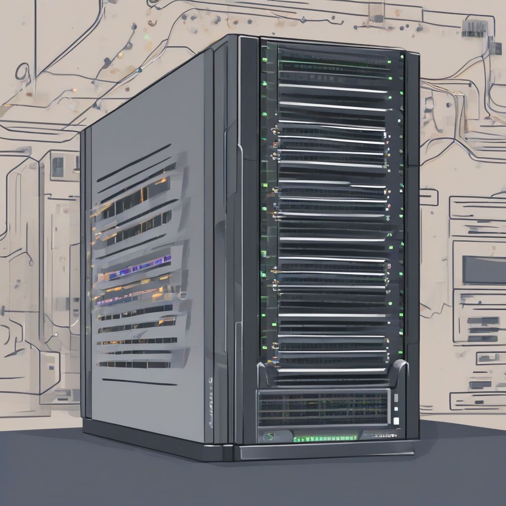 Dedicated Server Illustration